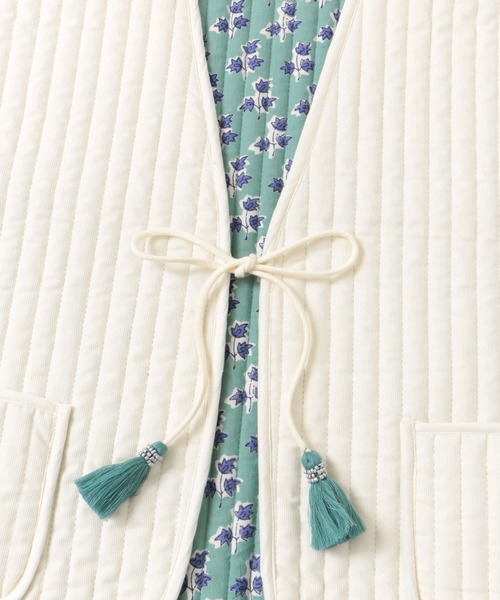 【新品未使用】アーバンリサーチドアーズ　洗えるキルティングベスト2024ss セール】コットンリバーシブルキルティングベスト（ベスト