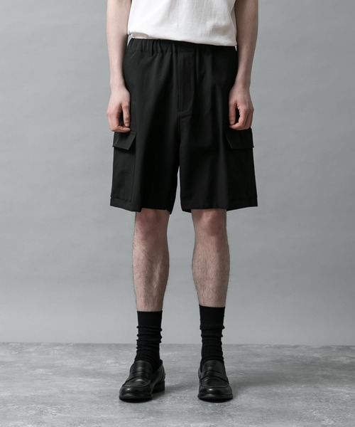 SLICK（スリック）の「テックツイルイージーカーゴパンツ（カーゴパンツ・メンズ・グレイッシュベージュ/ブラック・3/2/1）」の3枚目の写真