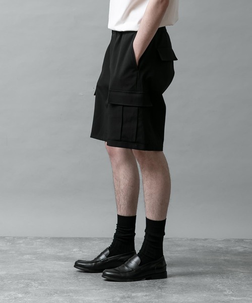 SLICK（スリック）の「テックツイルイージーカーゴパンツ（カーゴパンツ・メンズ・グレイッシュベージュ/ブラック・3/2/1）」の4枚目の写真