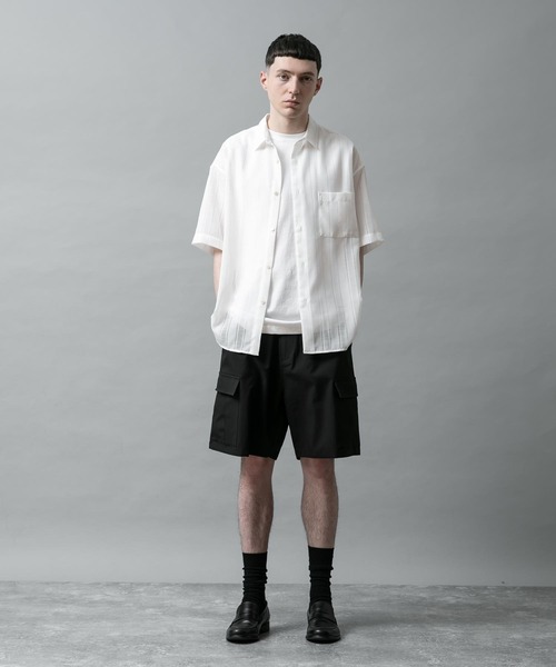 SLICK（スリック）の「テックツイルイージーカーゴパンツ（カーゴパンツ・メンズ・グレイッシュベージュ/ブラック・3/2/1）」の8枚目の写真