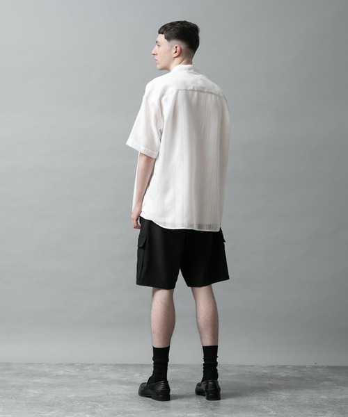 SLICK（スリック）の「テックツイルイージーカーゴパンツ（カーゴパンツ・メンズ・グレイッシュベージュ/ブラック・3/2/1）」の9枚目の写真