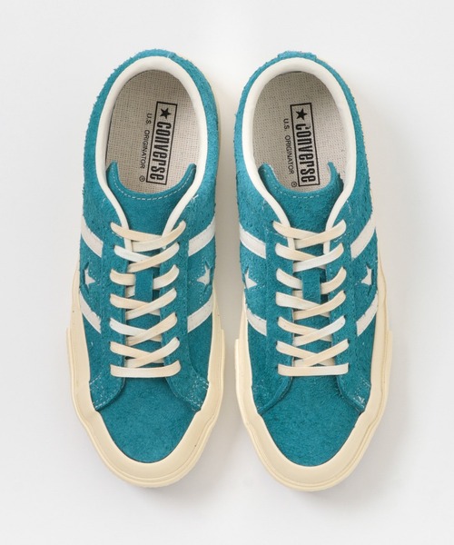 CONVERSE(コンバース)の「CONVERSE STAR&BARS US SUEDE(スニーカー・メンズ・ブルー系その他・26/27/28)」の2枚目の写真