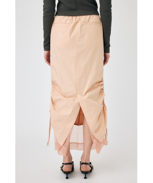 MOUSSY(マウジー)の「MESH LAYERED カーゴスカート(スカート・レディース・ライトグレー/ブラック/ライトピンク・1/2)」の11枚目の写真