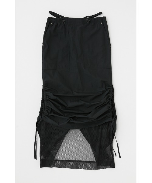 MOUSSY(マウジー)の「MESH LAYERED カーゴスカート(スカート・レディース・ライトグレー/ブラック/ライトピンク・1/2)」の18枚目の写真