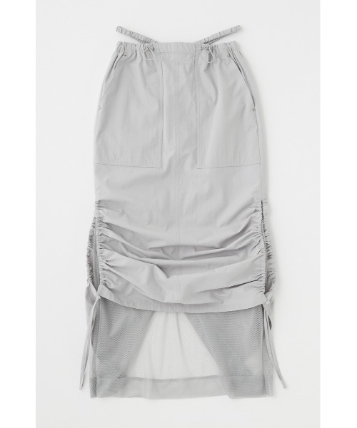 MOUSSY(マウジー)の「MESH LAYERED カーゴスカート(スカート・レディース・ライトグレー/ブラック/ライトピンク・1/2)」の19枚目の写真