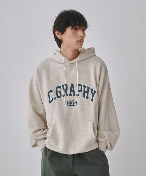 セール】C.GRAPHY Arch logo hoodie（パーカー）｜codegraphy（コード