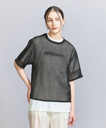 BEAUTY&YOUTH UNITED ARROWS | メッシュ クルーネック プルオーバー(Tシャツ/カットソー)