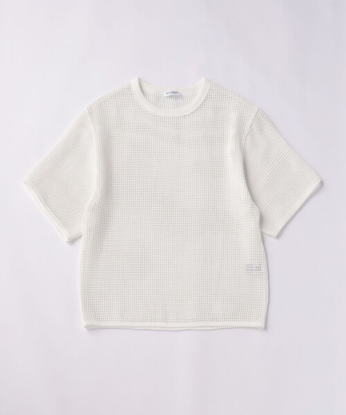 BEAUTY&YOUTH UNITED ARROWS(ビューティーアンドユースユナイテッドアローズ)の「メッシュ クルーネック プルオーバー(Tシャツ/カットソー・レディース・オレンジ/ネイビー/ホワイト/ケリー/ブラック・FREE)」の11枚目の写真