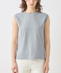 送料込み♡BJCノースリーブカットソー ORCIVAL オーシバル B262 ノースリーブロングスリットバスクTシャツ