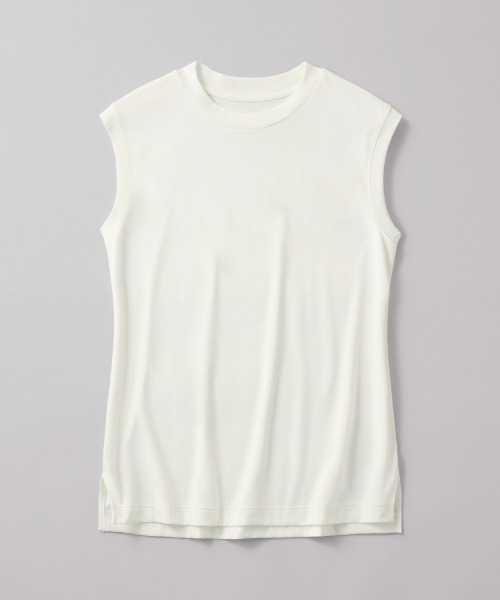 GUNZE（グンゼ）の「KIREILABO/キレイラボ ノースリーブ クイックドライ＆UVカット（Tシャツ/カットソー・レディース・ブラック/ピンク系その他/オフホワイト/ブラウン/モスグリーン/オリーブ/ライトブルー・MEDIUM/LARGE/X-LARGE）」の18枚目の写真