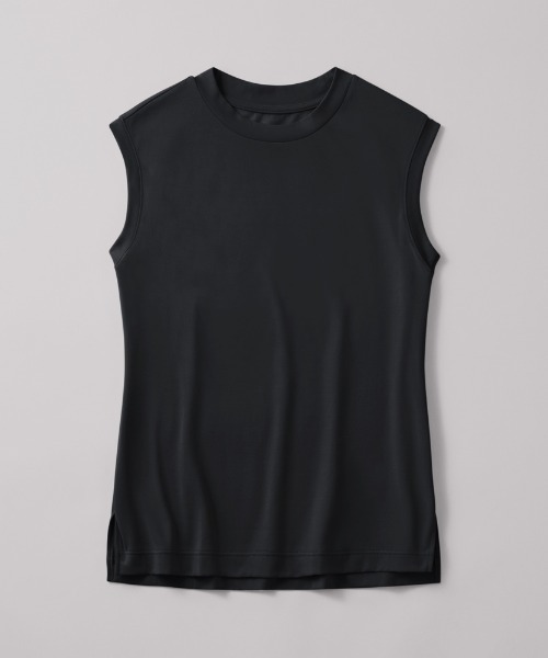 GUNZE（グンゼ）の「KIREILABO/キレイラボ ノースリーブ クイックドライ＆UVカット（Tシャツ/カットソー・レディース・ブラック/ピンク系その他/オフホワイト/ブラウン/モスグリーン/オリーブ/ライトブルー・MEDIUM/LARGE/X-LARGE）」の22枚目の写真