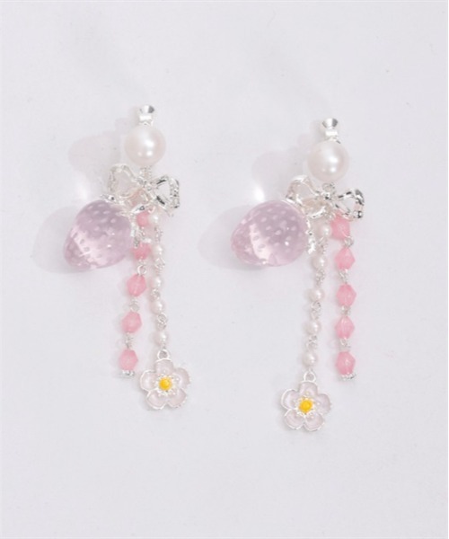 アクネ ストロベリー イヤリング アクセサリー