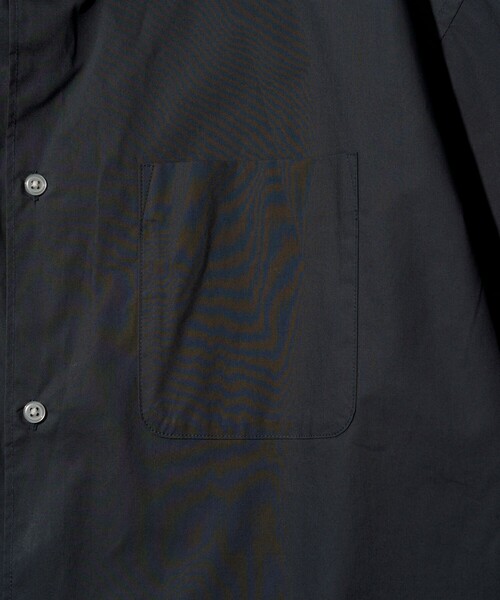 FREAK'S STORE（フリークスストア）の「限定展開 Relax Fit リラックスフィット S/S レギュラーカラーシャツ（シャツ/ブラウス・メンズ・ベージュ/ブルー系その他/サックスブルー/オリーブ/ブラック/チャコールグレー/ホワイト系その他/ホワイト・SMALL/LARGE/MEDIUM）」の10枚目の写真