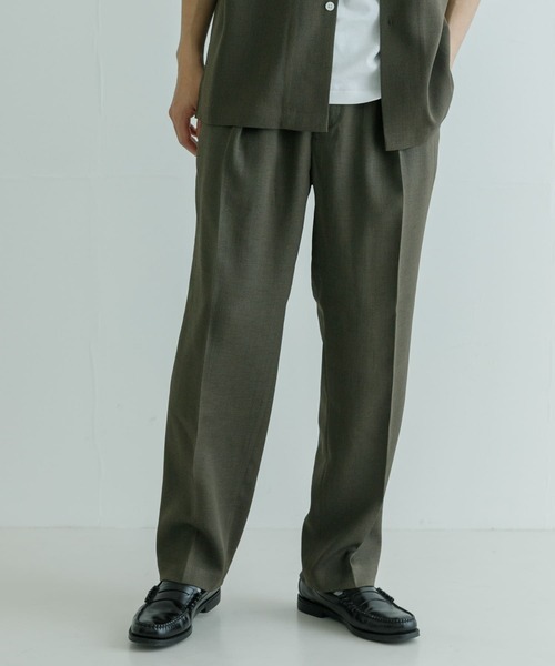 【セール】『UR TECH DRYLUXE』リネンライクイージートラウザー（その他パンツ）｜URBAN RESEARCH（アーバンリサーチ）その他パンツ