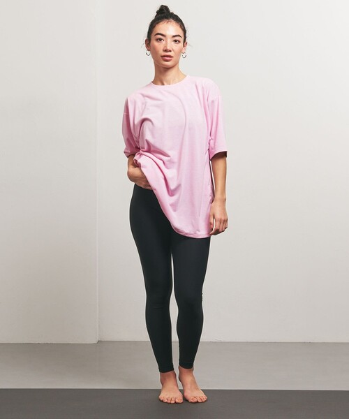 TO UNITED ARROWS(トゥーユナイテッドアローズ)の「<TO UNITED ARROWS>UPDRIFT Tシャツ(Tシャツ/カットソー・レディース・ライトピンク/ブラック/オフホワイト・FREE)」の11枚目の写真