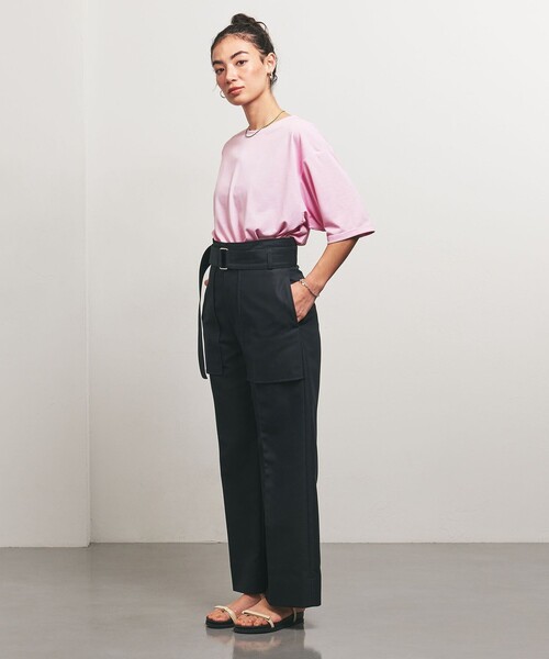 TO UNITED ARROWS(トゥーユナイテッドアローズ)の「<TO UNITED ARROWS>UPDRIFT Tシャツ(Tシャツ/カットソー・レディース・ライトピンク/ブラック/オフホワイト・FREE)」の14枚目の写真