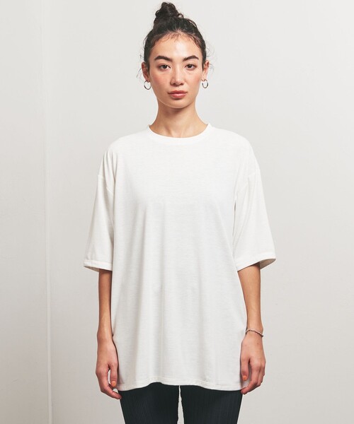 TO UNITED ARROWS(トゥーユナイテッドアローズ)の「<TO UNITED ARROWS>UPDRIFT Tシャツ(Tシャツ/カットソー・レディース・ライトピンク/ブラック/オフホワイト・FREE)」の18枚目の写真