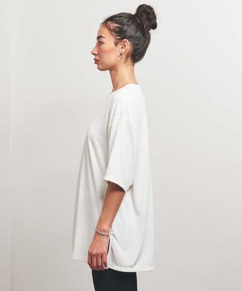 TO UNITED ARROWS(トゥーユナイテッドアローズ)の「<TO UNITED ARROWS>UPDRIFT Tシャツ(Tシャツ/カットソー・レディース・ライトピンク/ブラック/オフホワイト・FREE)」の19枚目の写真