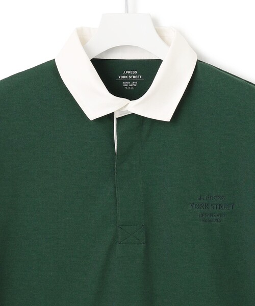 【UNISEX】オーバーシルエットラガーシャツ(ポロシャツ)|J.PRESS YORK STREET(ジェイプレスヨークストリート) 【UNISEX】オーバーシルエットラガーシャツ(ポロシャツ)|J.PRESS YORK STREET(ジェイプレスヨークストリート)