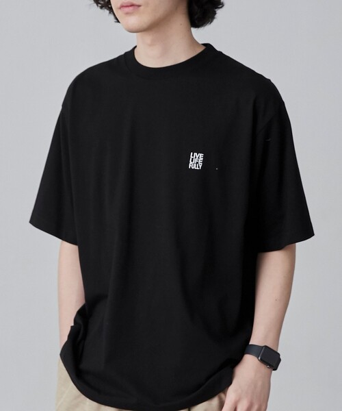 coen(コーエン)の「【WELLTECT】ロゴバックプリントTシャツ(WEB限定カラー)(Tシャツ/カットソー・メンズ・ホワイト/ライトグレー/ブラック・S/M/L/XL)」の3枚目の写真