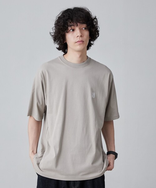 coen(コーエン)の「【WELLTECT】ロゴバックプリントTシャツ(WEB限定カラー)(Tシャツ/カットソー・メンズ・ホワイト/ライトグレー/ブラック・S/M/L/XL)」の4枚目の写真