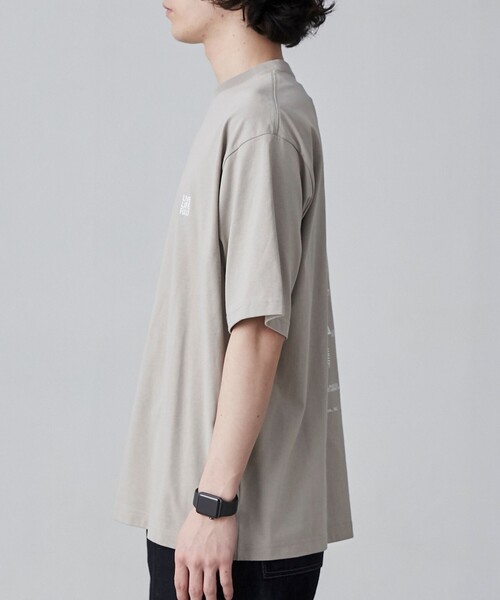 coen(コーエン)の「【WELLTECT】ロゴバックプリントTシャツ(WEB限定カラー)(Tシャツ/カットソー・メンズ・ホワイト/ライトグレー/ブラック・S/M/L/XL)」の7枚目の写真