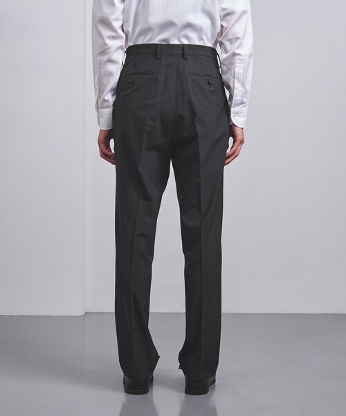 District（ディストリクト）の「＜District＞ ツイル トロピカル  1プリーツ テーパードパンツ（その他パンツ・メンズ・ダークグレー・44/46/48/50）」の5枚目の写真