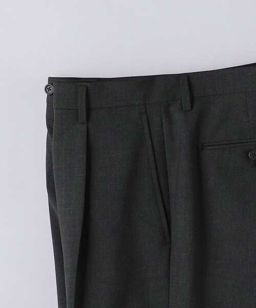 District（ディストリクト）の「＜District＞ ツイル トロピカル  1プリーツ テーパードパンツ（その他パンツ・メンズ・ダークグレー・44/46/48/50）」の8枚目の写真