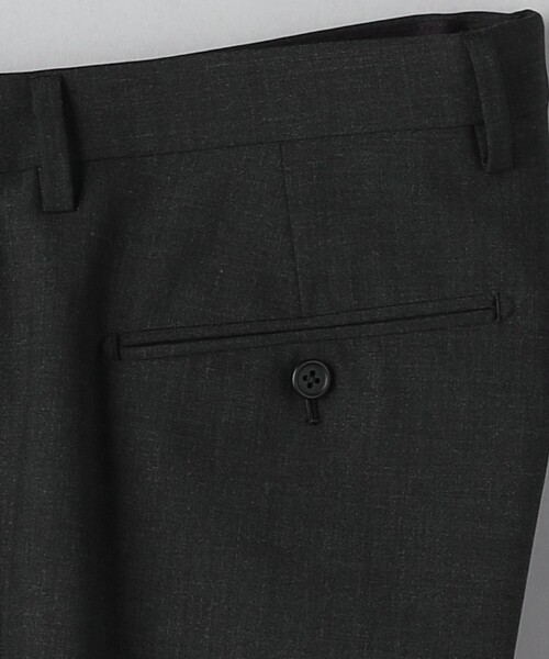 District（ディストリクト）の「＜District＞ ツイル トロピカル  1プリーツ テーパードパンツ（その他パンツ・メンズ・ダークグレー・44/46/48/50）」の18枚目の写真