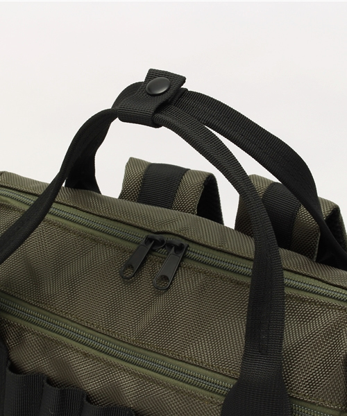 WEGO（ウィゴー）の「WEGO/ミリタリー2WAYリュック（バックパック/リュック・レディース・ブラック/カーキ・FREE）」の10枚目の写真