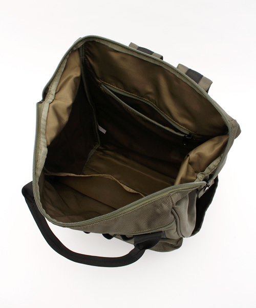 WEGO（ウィゴー）の「WEGO/ミリタリー2WAYリュック（バックパック/リュック・レディース・ブラック/カーキ・FREE）」の14枚目の写真