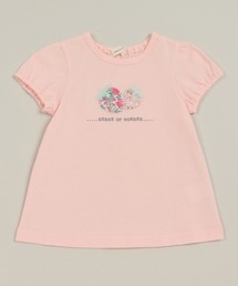 sense of wonder | いちごアップリケ半袖Tシャツ(Tシャツ/カットソー)