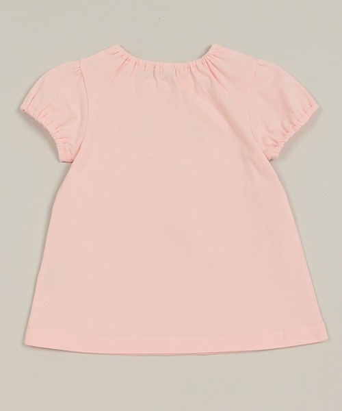 sense of wonder(センスオブワンダー)の「いちごアップリケ半袖Tシャツ(Tシャツ/カットソー・キッズ・キナリ/ネイビー/ライトピンク・80cm/90cm/100cm/110cm/120cm/130cm)」の5枚目の写真