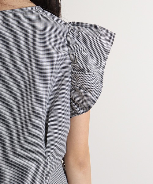 Blasty（ブラスティー）の「BLASTY フリルトップス（シャツ/ブラウス・レディース・ホワイト×ブラック・F）」の12枚目の写真