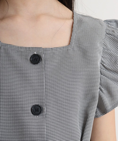 Blasty（ブラスティー）の「BLASTY フリルトップス（シャツ/ブラウス・レディース・ホワイト×ブラック・F）」の10枚目の写真