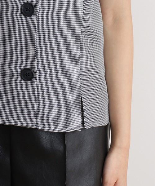 Blasty（ブラスティー）の「BLASTY フリルトップス（シャツ/ブラウス・レディース・ホワイト×ブラック・F）」の11枚目の写真