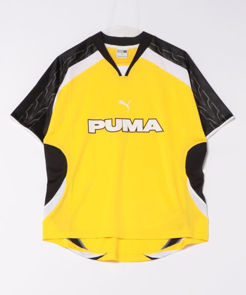 【セール】PUMA プーマ M FOOTBALL JERSEY 2 ショートスリーブ 627936 68PELE YELLOW（Tシャツ/カットソー）｜PUMA（プーマ）