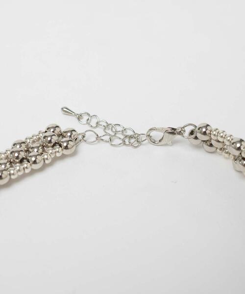 WEGO（ウィゴー）の「WEGO/ビーズチョーカー（ネックレス・レディース・シルバー/その他1・FREE）」の6枚目の写真