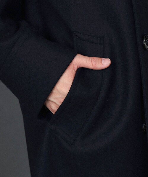 Mackintosh（マッキントッシュ）の「MACKINTOSH / HUMBIE P-COAT ウール ピーコート（ピーコート・メンズ・ネイビー・40/38/36/34）」の17枚目の写真