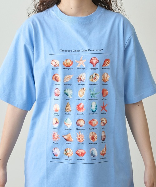 CIAOPANIC TYPY(チャオパニックティピー)の「【WEB限定】【UNISEX】アソートコレクターTee(Tシャツ/カットソー・レディース・ホワイト系その他/ライトグレー/ホワイト系その他2/ブラック/スカイブルー・MEDIUM/LARGE)」の14枚目の写真