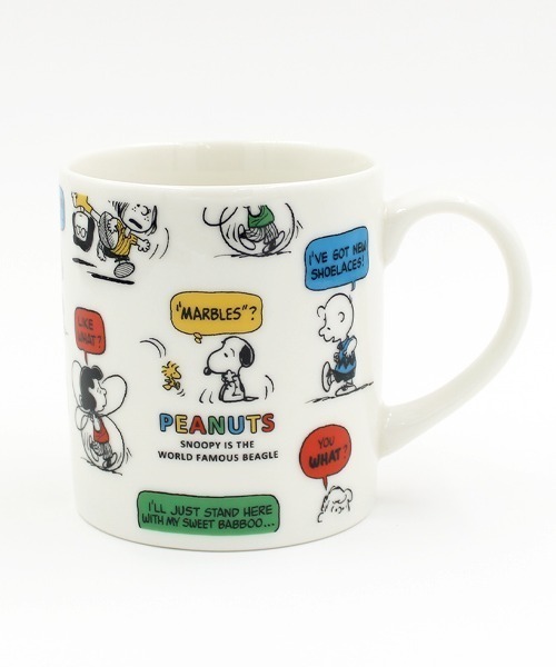 スヌーピー レトロカラーマグ トーク（グラス/マグカップ/タンブラー