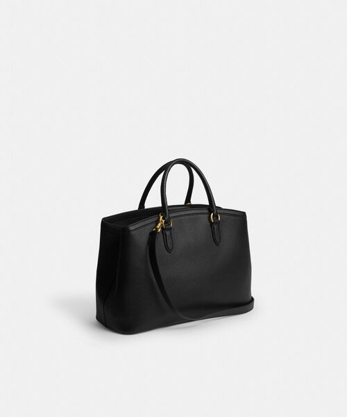 A4サイズ収納可【COACH】コーチ レガシー キャリーオール 35 COACH(コーチ)の「レガシー キャリーオール 35(ショルダー