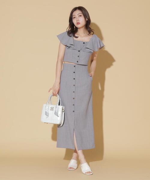 JILL by JILL STUART(ジルバイジルスチュアート)の「【WEB限定】LinkJ スカーフミニバッグ(ハンドバッグ・レディース・ピンク/ブルー/ブラック・FREE)」の20枚目の写真