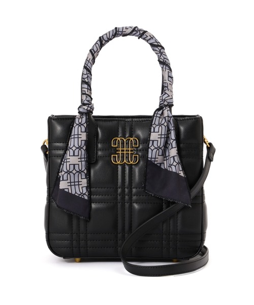 JILL by JILL STUART(ジルバイジルスチュアート)の「【WEB限定】LinkJ スカーフミニバッグ(ハンドバッグ・レディース・ピンク/ブルー/ブラック・FREE)」の7枚目の写真