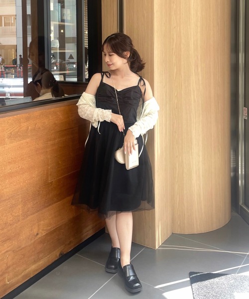 muguet(ミュゲ)の「オケージョン / ボレロ / レースボレロ(カーディガン/ボレロ・レディース・アイボリー/ピンク・FREE)」の13枚目の写真