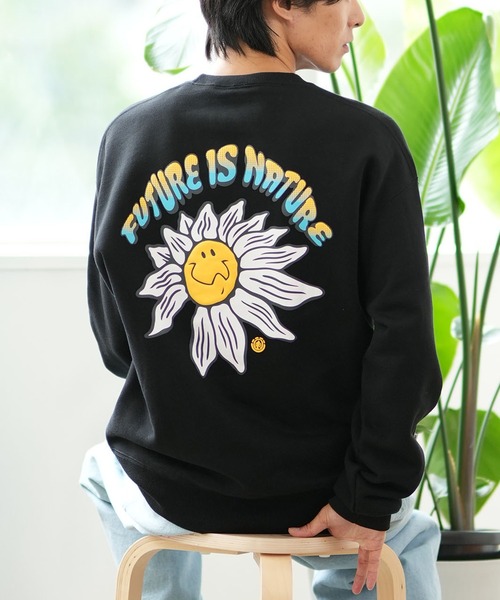 【セール】ELEMENT/エレメント トレーナー クルーネック スウェット バックプリント ポケット 裏起毛 BE022-034（スウェット）｜ELEMENT（エレメント）