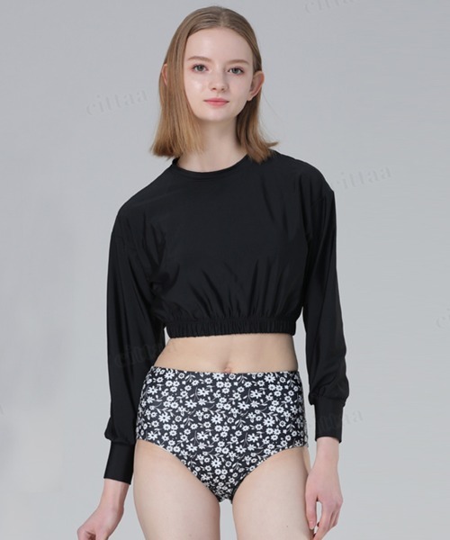 長袖トップス ブラック　即購入可 Sawa a la mode レディース トップス カットソー プルオーバー