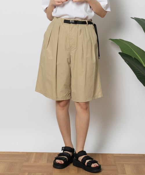 CAMP7(キャンプセブン)の「CAMP7(キャンプ7)クライミングショートパンツ(その他パンツ・レディース・ブラック/ベージュ・M/L)」の1枚目の写真