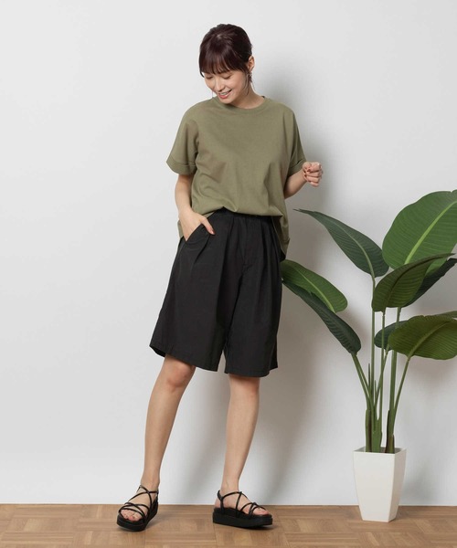 CAMP7(キャンプセブン)の「CAMP7(キャンプ7)クライミングショートパンツ(その他パンツ・レディース・ブラック/ベージュ・M/L)」の6枚目の写真