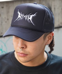 RIPPER（リッパー）の「【RIPPER】スクリプトロゴ刺繍 メッシュキャップ / Script Logo Embroidery Mesh Cap（キャップ）」